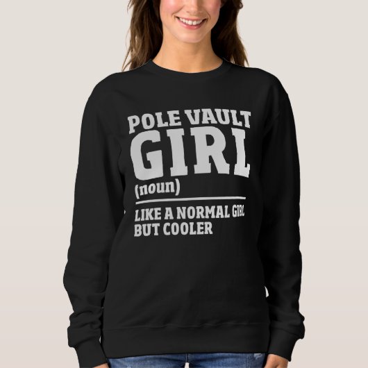 Sweatshirt Pole Vaulting Training  Pole Vaulter Pole Vault (Devant)