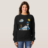 Sweatshirt Police officer children s dream work  idea police  (Devant entier)