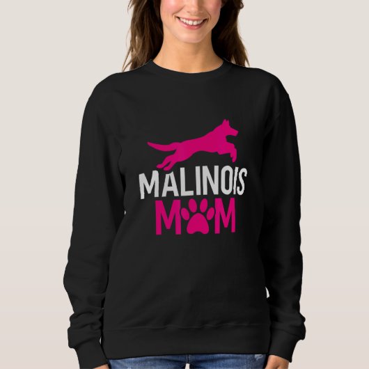 Sweatshirt Policier Malinois belge K9 Chien (Devant)