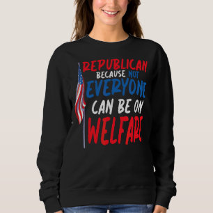 Sweatshirt Politique conservatrice américaine Liberté Républi