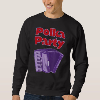Sweatshirt Polka Party Accordiation de la musique de lecteur