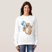 Sweatshirt Polo d'eau de phoque (Devant entier)