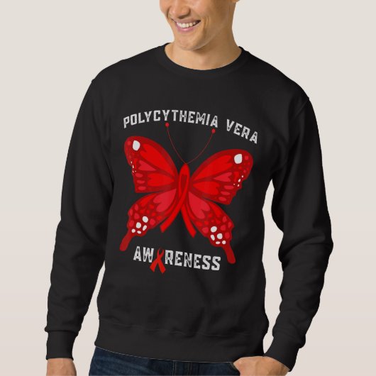 Sweatshirt Polycythemia Vera Guerrier 1 (Devant)
