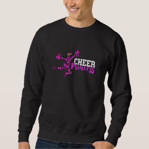 Sweatshirt Pom-Pom Girl Cheer Princesse Couronne Léopard Chee