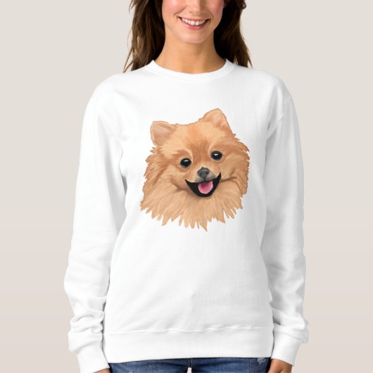 Sweatshirt Pomeranian (Devant)