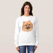 Sweatshirt Pomeranian (Devant entier)