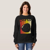 Sweatshirt Pomme de terre cuite (Devant entier)