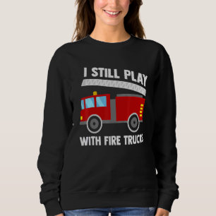 Sweatshirt Pompier Camion Jouet Garçons Pompier Outils Firema