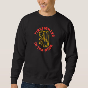 Sweatshirt Pompier Dans L'Entraînement Pompiers Pompiers Homm