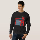 Sweatshirt Pompier Pompier Pompier (Devant entier)