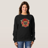 Sweatshirt Pompier pompier volontaire (Devant entier)