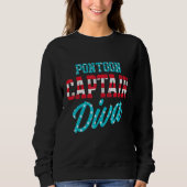 Sweatshirt Pontoon Capitaine Voilier Voilier Voilier Voilier  (Devant)
