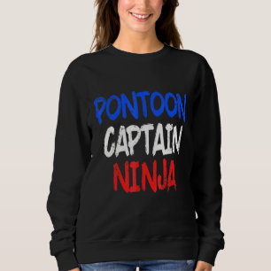 Sweatshirt Pontoon Capitaine Voilier Voilier Voilier Voilier 