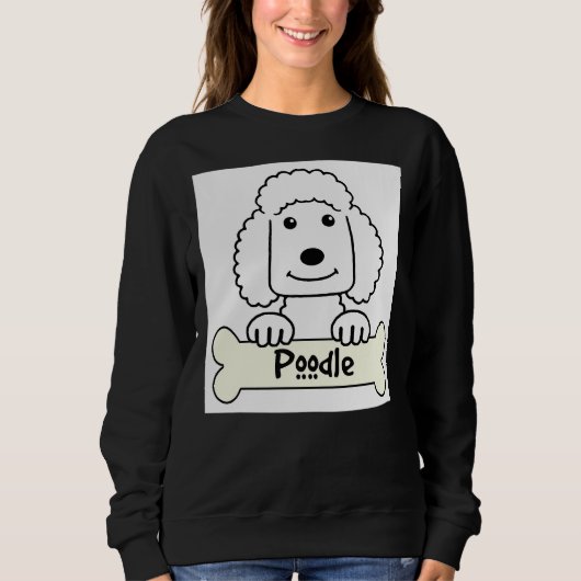 Sweatshirt Poodle (Devant)