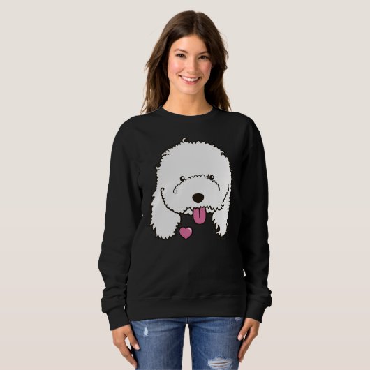 Sweatshirt Poodle 2 (Devant entier)