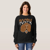 Sweatshirt Poodle 3 (Devant entier)