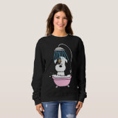 Sweatshirt Poodle arrosé (Devant entier)