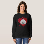 Sweatshirt Poodle B (Devant entier)