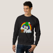 Sweatshirt Poodle Chien 1 (Devant entier)