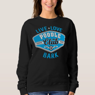 Sweatshirt Poodle Club Scoop Aménagé