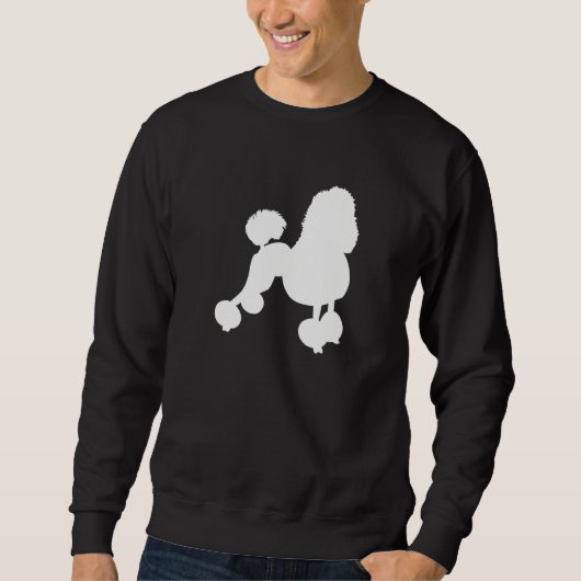 Sweatshirt Poodle Dog  Mom Dad Pet Cute  Puppy (Devant)