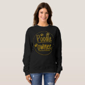 Sweatshirt Poodle Golden T- (Devant entier)
