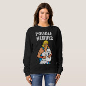 Sweatshirt Poodle Herder (Devant entier)