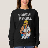 Sweatshirt Poodle Herder (Devant)