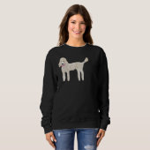 Sweatshirt Poodle long (Devant entier)
