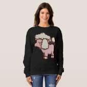 Sweatshirt Poodle mignon (Devant entier)
