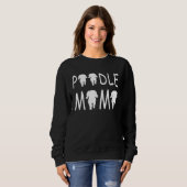 Sweatshirt Poodle Mum  Cute (Devant entier)