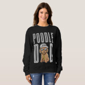 Sweatshirt Poodle Papa (Devant entier)
