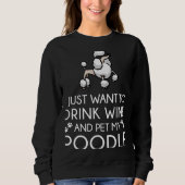 Sweatshirt Poodle T- (Devant)