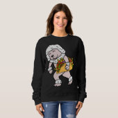 Sweatshirt Poodle Taco Lover (Devant entier)