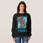 Sweatshirt Poodle vintage (Devant entier)
