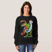 Sweatshirt Pool Party Rex Dinosaur Unicorn Float Summer 1 (Devant entier)