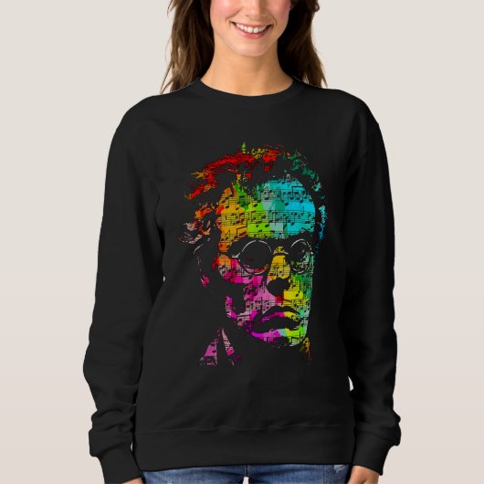 Sweatshirt Pop Franz Schubert Music Composer Pianist 1 (Devant)
