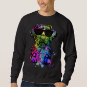 Sweatshirt Pop German Wirehaired Pointer Dog Portrait Headpho (Devant)