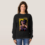 Sweatshirt Pop Grim Reaper Death Soul Collector Scythe Hallow (Devant entier)