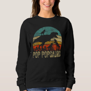 Sweatshirt Pop Pop Dinosaur Pop Popsaurus 3 Deux Enfants Chri