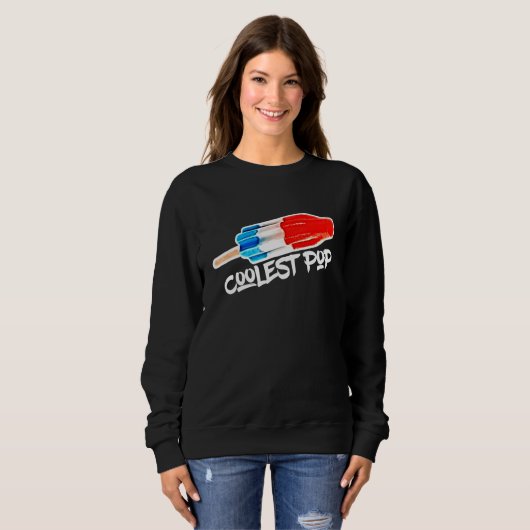 Sweatshirt Pop Rocket Rocket Fusée Popsicle Papa été (Devant entier)