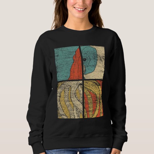 Sweatshirt Pop Squid Octopus (Devant)