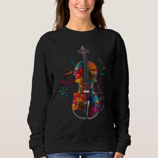 Sweatshirt Pop Violinist (Devant)