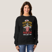 Sweatshirt Popcorn Cures Things Pop Corn Eater Graphisme (Devant entier)