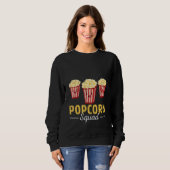 Sweatshirt Popcorn Squad Pop Corn Eater Graphisme (Devant entier)