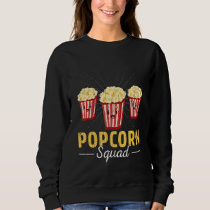 Sweatshirt Popcorn Squad Pop Corn Eater Graphisme