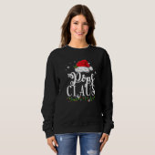Sweatshirt Pops Claus Chemise de Noël Pyjama famille Correspo (Devant entier)
