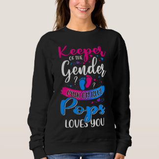 Sweatshirt Pops Rose Ou Bleu Vous Aime Garder Révélation De S
