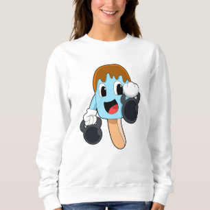 Sweatshirt Popsicle at Strength entraînement avec Dumbbells