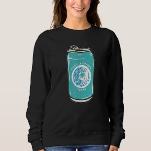 Sweatshirt Port Arthur Texas Tx Plage Bière Soda Boîte Souven